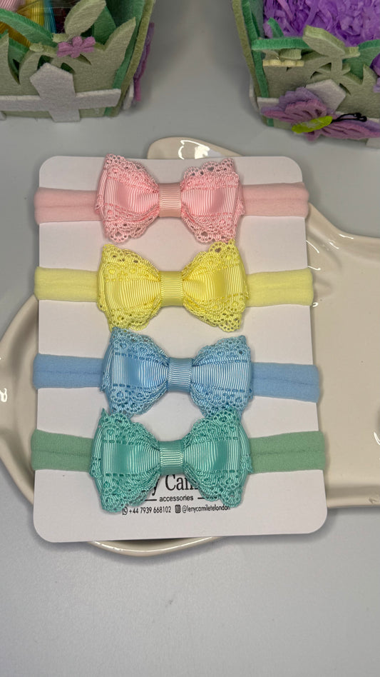 Baby lace headband
