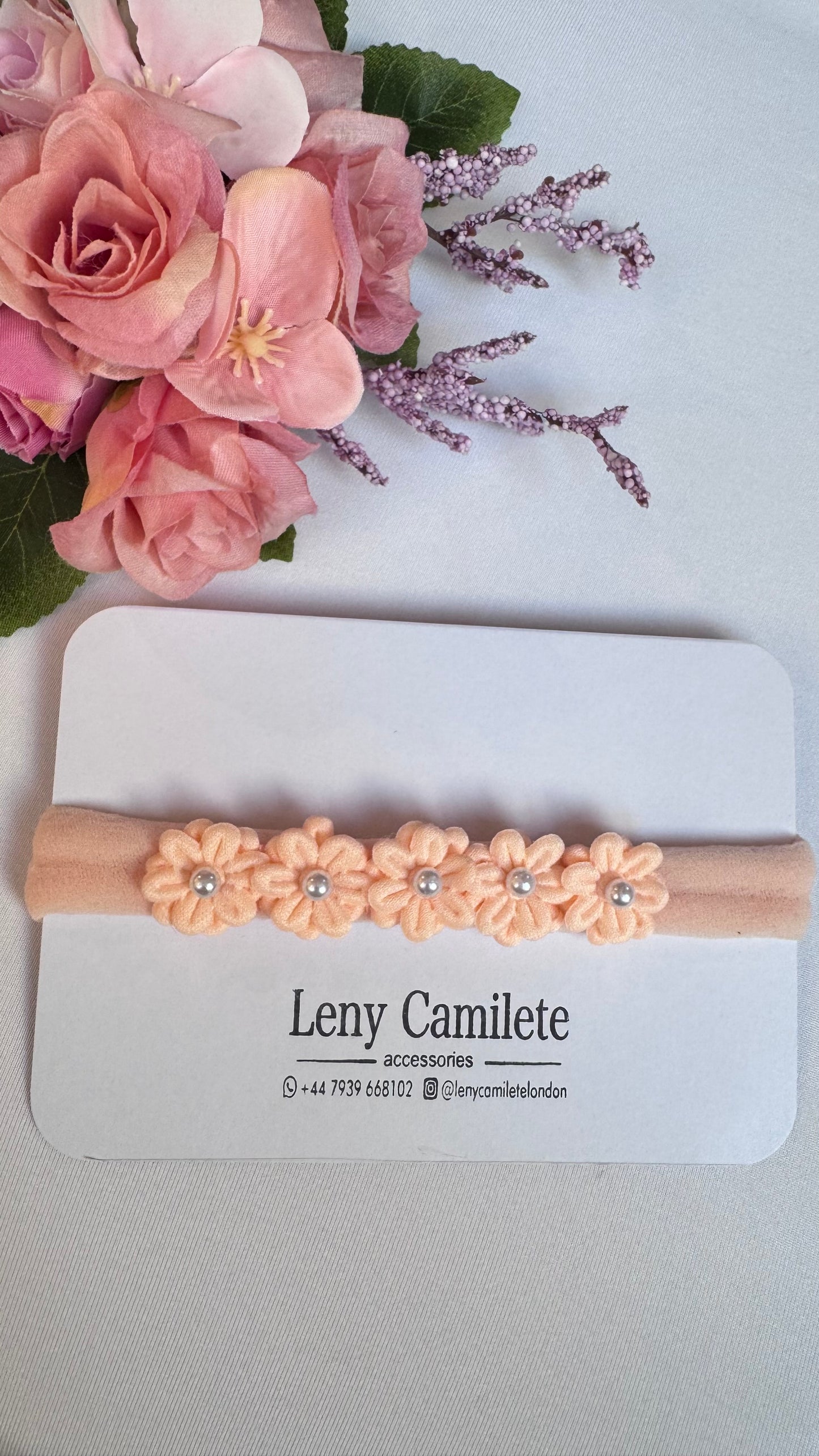 Baby headband - flower headband