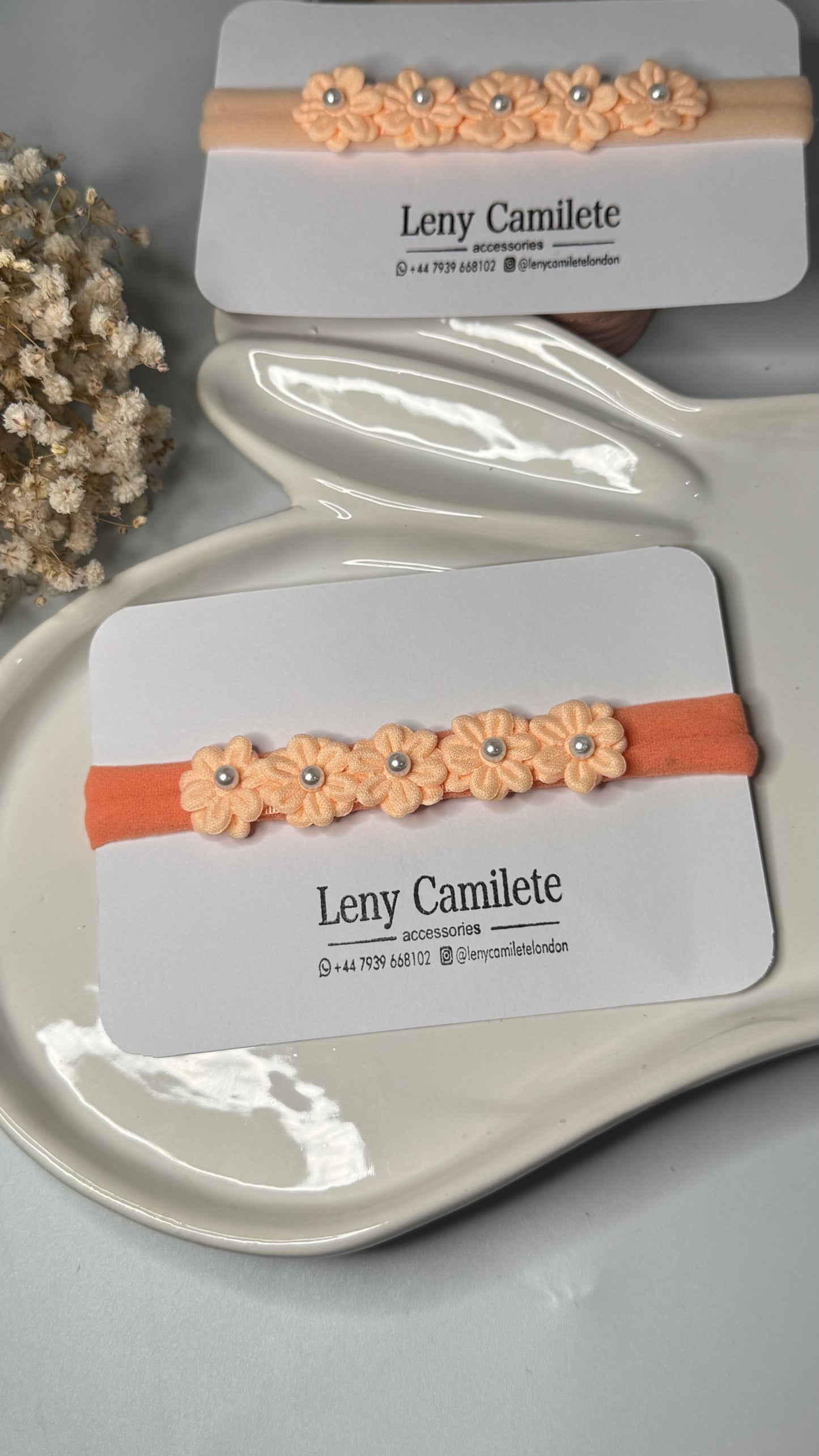 Baby headband - flower headband