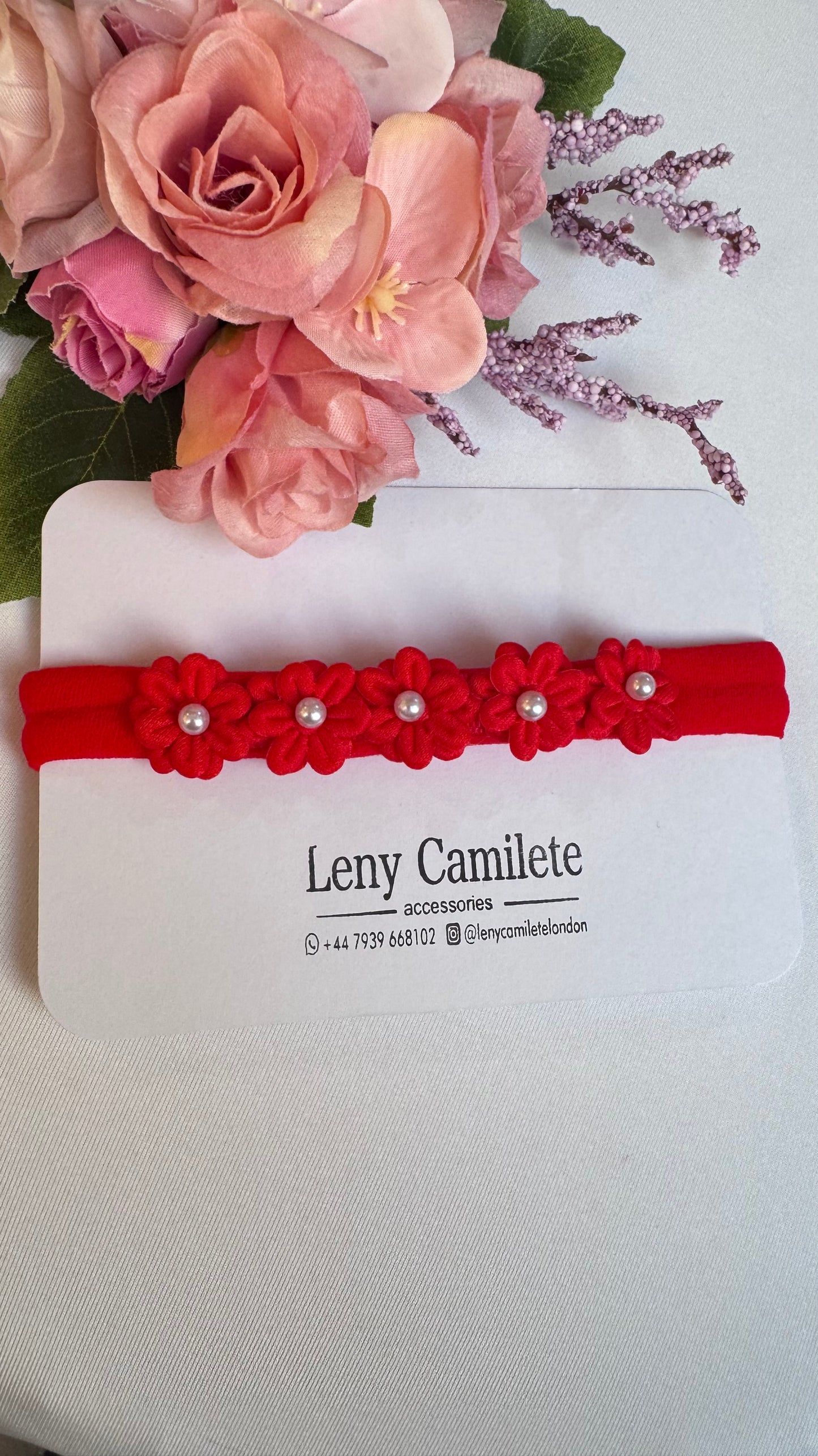 Baby headband - flower headband