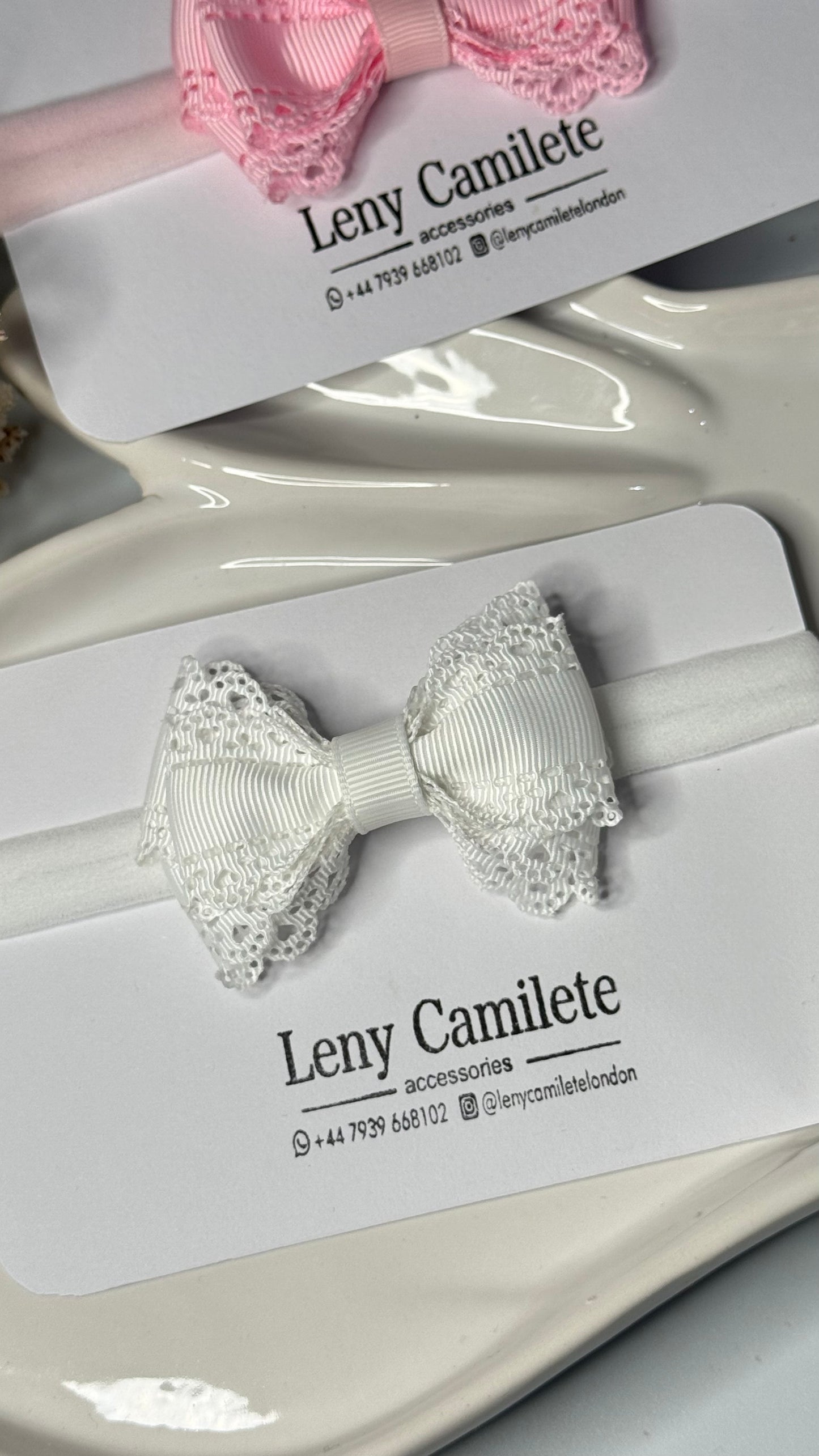 Baby lace headband