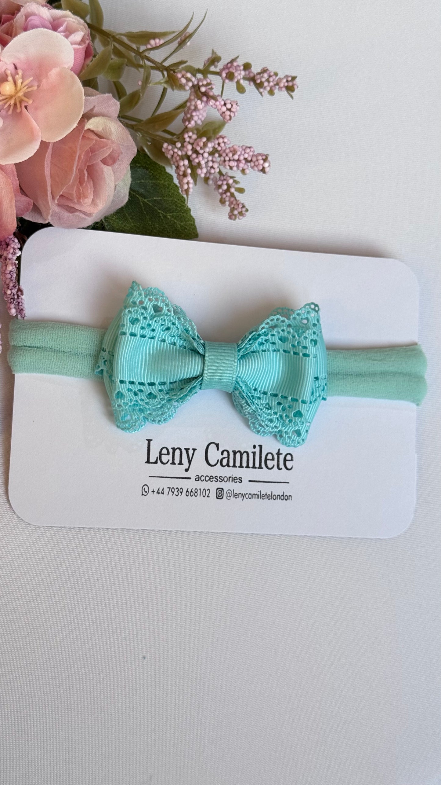 Baby lace headband